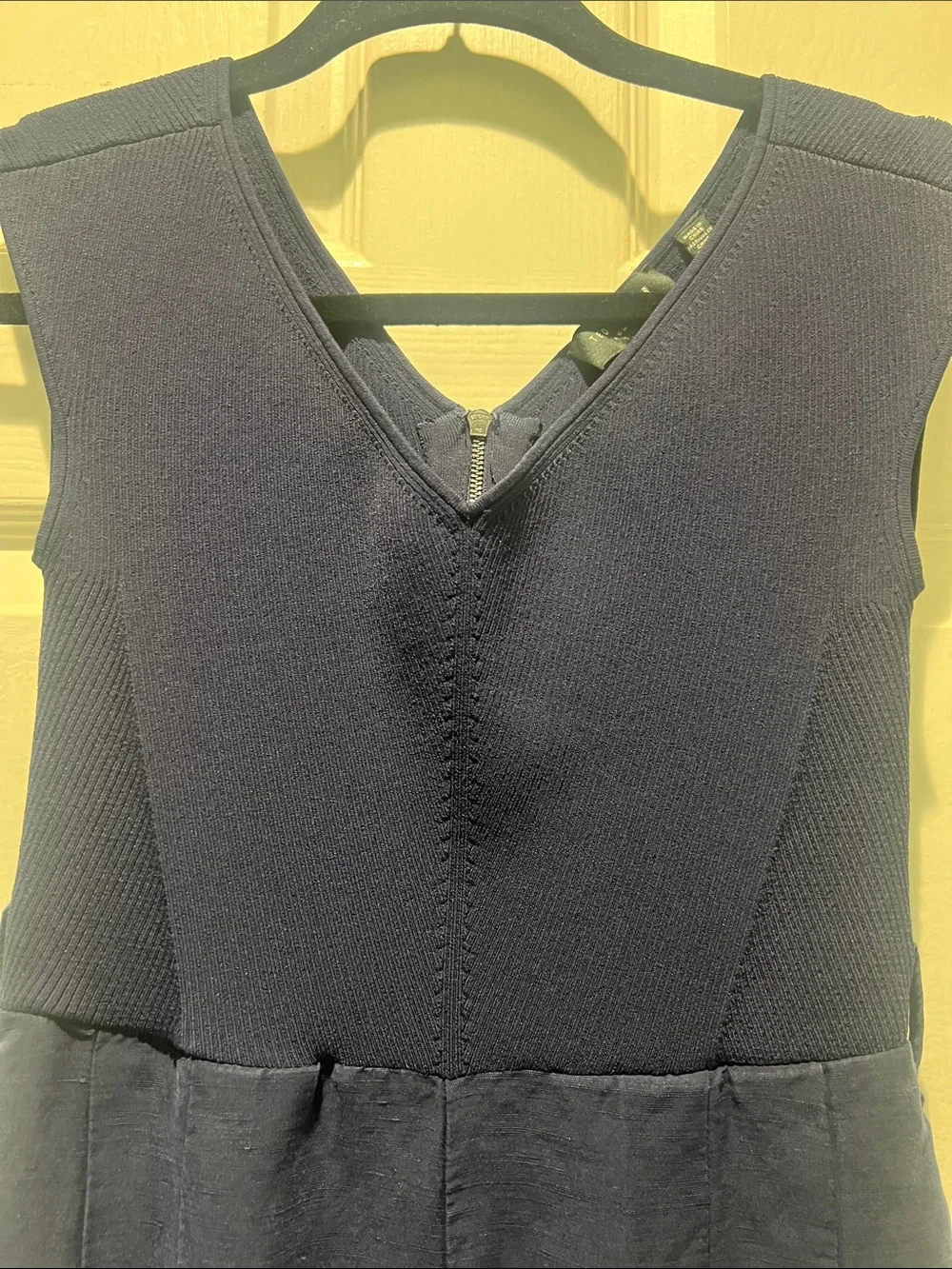 Ted Baker Navy Sleeveless Wide-Leg Jumpsuit - Picture 7 of 10